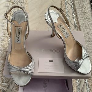 Elegant Jimmy Choo evening shoes